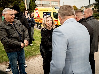 Fotogaléria k článku "Vláda uvoľnila 2,537 milióna eur pre okresy Nitra a Nové Zámky"