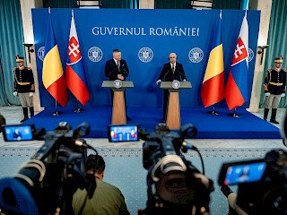 Fotogaléria k článku "Robert Fico v Bukurešti: Mali by sme mať väčší priestor na rozvoj bilaterálnych vzťahov"