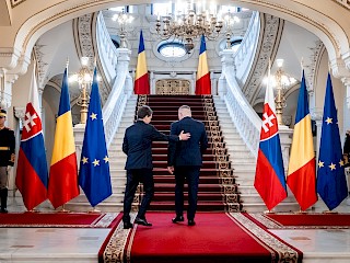 Fotogaléria k článku "Robert Fico v Bukurešti: Mali by sme mať väčší priestor na rozvoj bilaterálnych vzťahov"