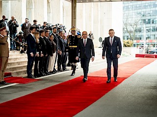 Fotogaléria k článku "Robert Fico v Bukurešti: Mali by sme mať väčší priestor na rozvoj bilaterálnych vzťahov"