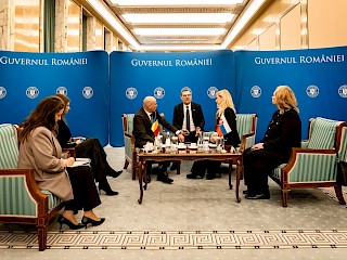 Fotogaléria k článku "Robert Fico v Bukurešti: Mali by sme mať väčší priestor na rozvoj bilaterálnych vzťahov"