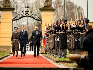 Fotogaléria k článku "Robert Fico: Spoločné rokovanie slovenskej a českej vlády bolo hlasom zdravého rozumu"