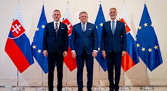 R. Fico: Traja slovenskí najvyšší ústavní činitelia sú spolu