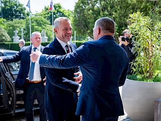 Fotogaléria k článku "R. Fico: Traja slovenskí najvyšší ústavní činitelia sú spolu"