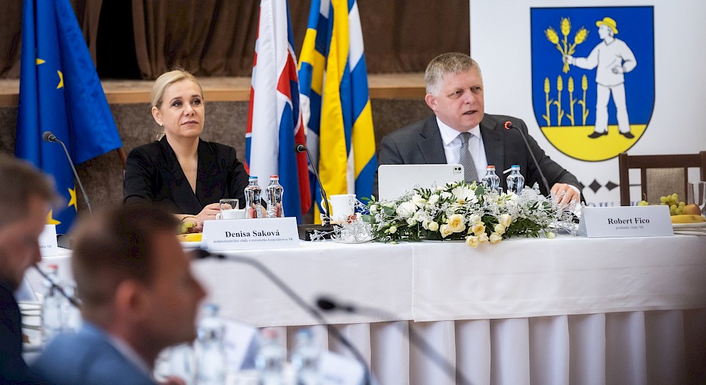 Výjazdové rokovanie vlády SR v Haniske: Vyše 2,9 mil. eur pre regióny Košice-okolie, Spišská Nová Ves a Gelnica