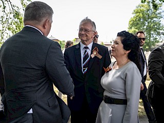 Fotogaléria k článku "R. Fico: Vojenské cintoríny nemôžu byť len mauzóleami, ale živou pripomienkou slobody"