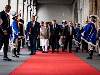 Fotogaléria k článku "Predseda vlády SR Robert Fico sa stretol s indickým premiérom Naréndrom Módím"