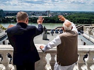 Fotogaléria k článku "Predseda vlády SR Robert Fico sa stretol s indickým premiérom Naréndrom Módím"