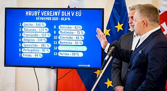 R. Fico: Slovensko nemá absolútne žiadny problém s verejnými financiami