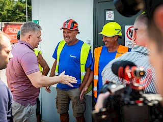 Fotogaléria k článku "Robert Fico o ľuďoch pracujúcich vo vysokých teplotách: Robiť v týchto podmienkach je niekedy na hranici hrdinstva"