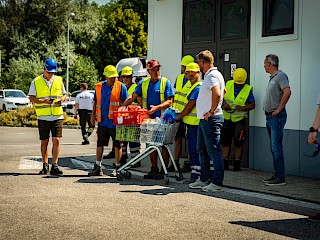 Fotogaléria k článku "Robert Fico o ľuďoch pracujúcich vo vysokých teplotách: Robiť v týchto podmienkach je niekedy na hranici hrdinstva"