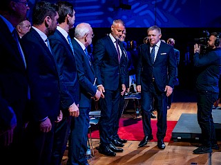 Fotogaléria k článku "Premiér R. Fico: Chceme, aby V4 bola opäť silná"