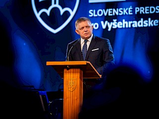 Fotogaléria k článku "Premiér R. Fico: Chceme, aby V4 bola opäť silná"