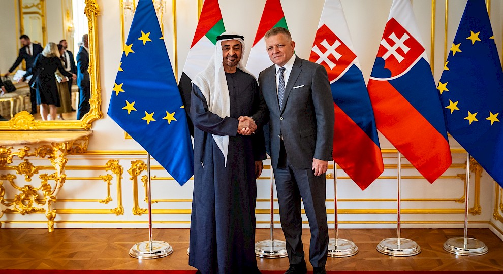 Spoločné vyhlásenie pri príležitosti návštevy prezidenta Spojených arabských emirátov v Bratislave