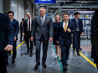 Fotogaléria k článku "Nový závod Mobis v Novákoch je vynikajúcim príkladom transformácie regiónu Horná Nitra"