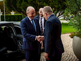Fotogaléria k článku "Predseda vlády SR Robert Fico sa stretol s predsedom vlády Írska Micheálom Martinom"