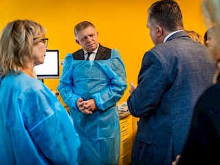 Fotogaléria k článku "Premiér Robert Fico na otvorení akademického roka v Prešove: Výstavba novej nemocnice v Prešove bude pokračovať podľa plánu"