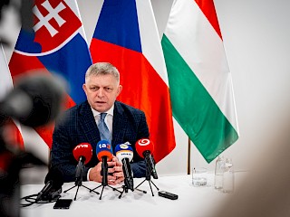 Fotogaléria k článku "R. Fico: Premiéri V4 majú rovnaký záujem, a to je riešenie vysokých cien elektrickej energie"