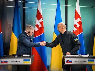 Fotogaléria k článku "Premiér: Vláda má záujem pokračovať v medzivládnych konzultáciách s Ukrajinou"