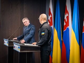 Fotogaléria k článku "Premiér: Vláda má záujem pokračovať v medzivládnych konzultáciách s Ukrajinou"