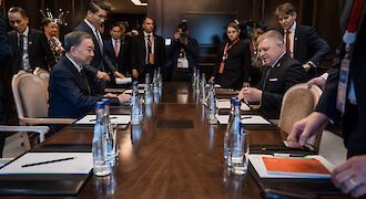 Predseda vlády SR Robert Fico rokoval v Moskve s generálnym tajomníkom Komunistickej strany Vietnamu