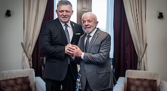 Predseda vlády SR Robert Fico rokoval v Moskve s prezidentom Brazílie Luizom Ináciom Lulom da Silvom