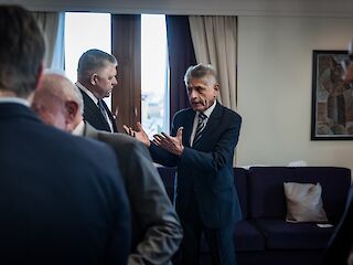 Fotogaléria k článku "Predseda vlády SR Robert Fico rokoval v Moskve s prezidentom Brazílie Luizom Ináciom Lulom da Silvom"