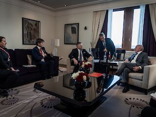 Fotogaléria k článku "Predseda vlády SR Robert Fico rokoval v Moskve s prezidentom Brazílie Luizom Ináciom Lulom da Silvom"