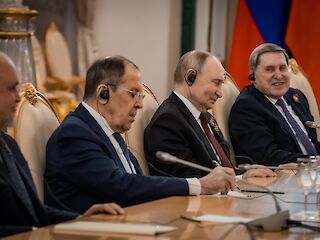 Fotogaléria k článku "Predseda vlády SR Robert Fico rokoval v Moskve s prezidentom Ruskej federácie Vladimirom Putinom"