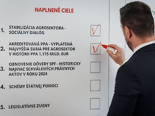 Fotogaléria k článku "Agrosektor v roku 2024 dosiahol historické výsledky. Vláda naplnila svoje ciele."