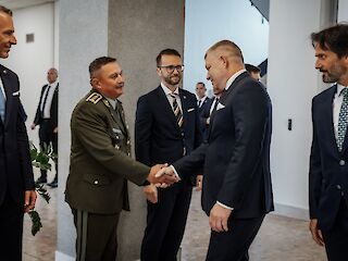 Fotogaléria k článku "Premiér: Nastal obrovský rozmach obranného priemyslu a výroby munície v SR"