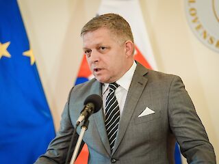 Fotogaléria k článku "Predseda vlády SR Robert Fico: Medzinárodné ratingové agentúry potvrdzujú zodpovedné riadenie slovenských verejných financií. Pre Slovensko pripravíme novú strategickú víziu"