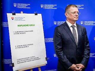 Fotogaléria k článku "Predseda vlády Robert Fico zhodnotil plnenie Plánu obnovy a odolnosti SR"