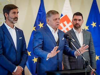 Fotogaléria k článku "Robert Fico: Zastavenie toku plynu z Ruska je nezmyselné rozhodnutie"