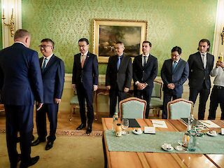 Fotogaléria k článku "Predseda vlády SR Robert Fico vyjadril plnú podporu projektu Gotion Inobat Batteries v Šuranoch"