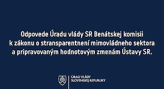 Úrad vlády SR zajtra privíta predstaviteľov Benátskej komisie