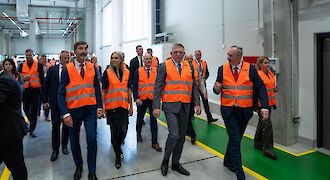 Premiér Robert Fico otvoril na Orave nový závod spoločnosti Hoval