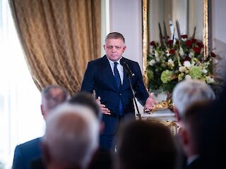 Fotogaléria k článku "Na Úrade vlády SR sa udeľovali Štátne ceny Alexandra Dubčeka"