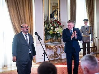 Fotogaléria k článku "Na Úrade vlády SR sa udeľovali Štátne ceny Alexandra Dubčeka"
