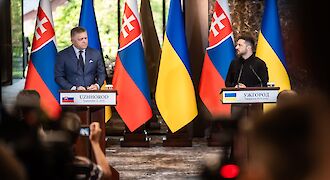 Robert Fico: Vzťahy medzi SR a Ukrajinou sú odsúdené na lepší a kvalitnejší charakter