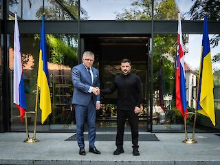 Fotogaléria k článku "Robert Fico: Vzťahy medzi SR a Ukrajinou sú odsúdené na lepší a kvalitnejší charakter"