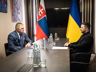 Fotogaléria k článku "Robert Fico: Vzťahy medzi SR a Ukrajinou sú odsúdené na lepší a kvalitnejší charakter"