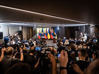 Fotogaléria k článku "Robert Fico: Vzťahy medzi SR a Ukrajinou sú odsúdené na lepší a kvalitnejší charakter"
