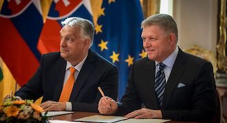 Predseda vlády SR Robert Fico sa v Ostrihome stretne s predsedom vlády Maďarska Viktorom Orbánom