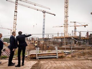Fotogaléria k článku "Premiér: Výstavba vojenskej nemocnice v Prešove pokračuje podľa plánu"