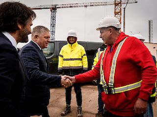 Fotogaléria k článku "Premiér: Výstavba vojenskej nemocnice v Prešove pokračuje podľa plánu"