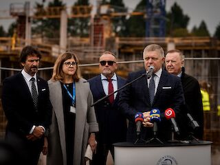 Fotogaléria k článku "Premiér: Výstavba vojenskej nemocnice v Prešove pokračuje podľa plánu"