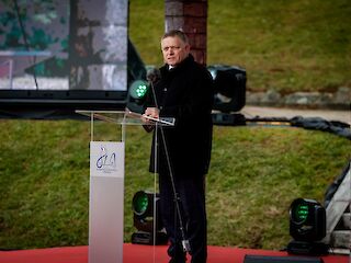Fotogaléria k článku "Premiér: Vojaci na Dukle presne vedeli, za čo bojujú"