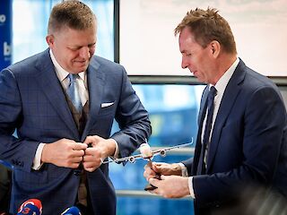 Fotogaléria k článku "Robert Fico: Teším sa z obnovenia leteckej linky medzi Bratislavou a Košicami"