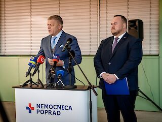 Fotogaléria k článku "Robert Fico: Za dva roky vznikne v Poprade prakticky nová nemocnica"